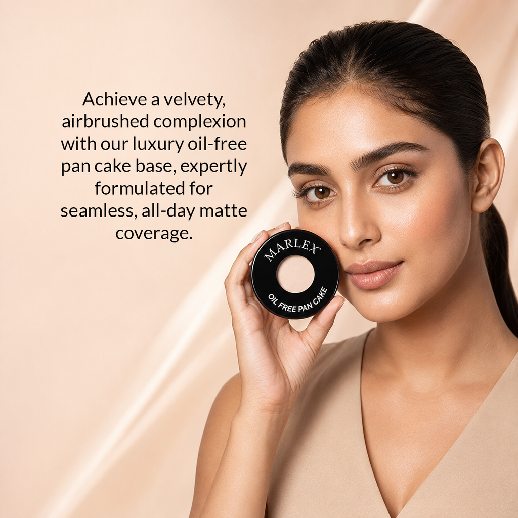 Professional Oil-Free Pan Cake Base – High-Coverage Matte Foundation