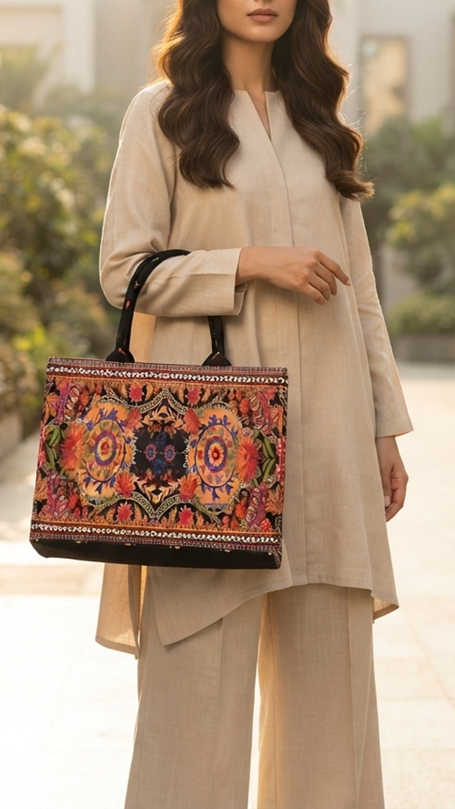 The Artisan Medallion Heritage Tote