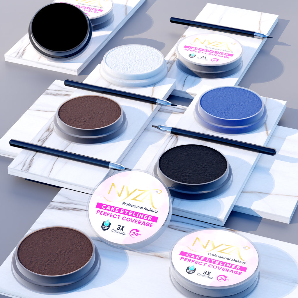 Professional 24HR Waterproof Cake Eyeliner