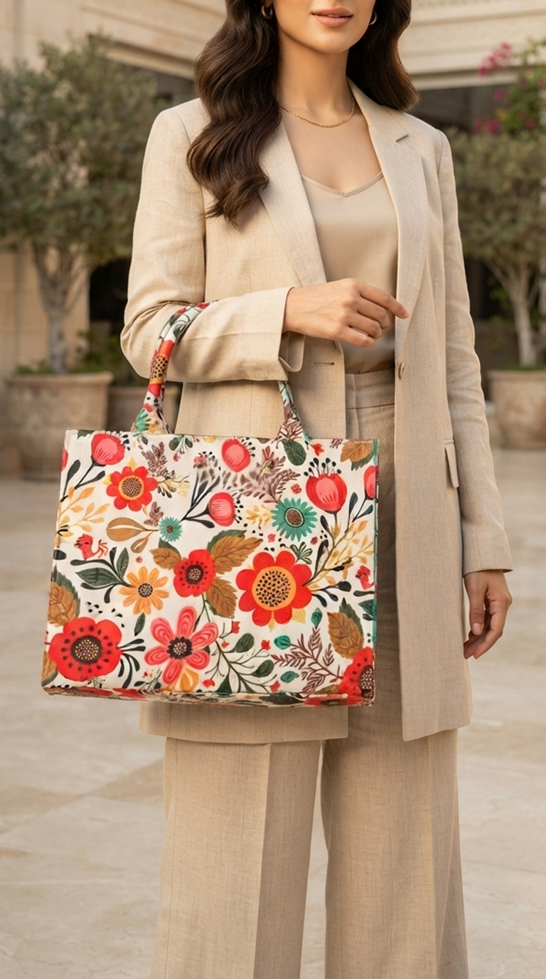 The Monochrome Muse Tote