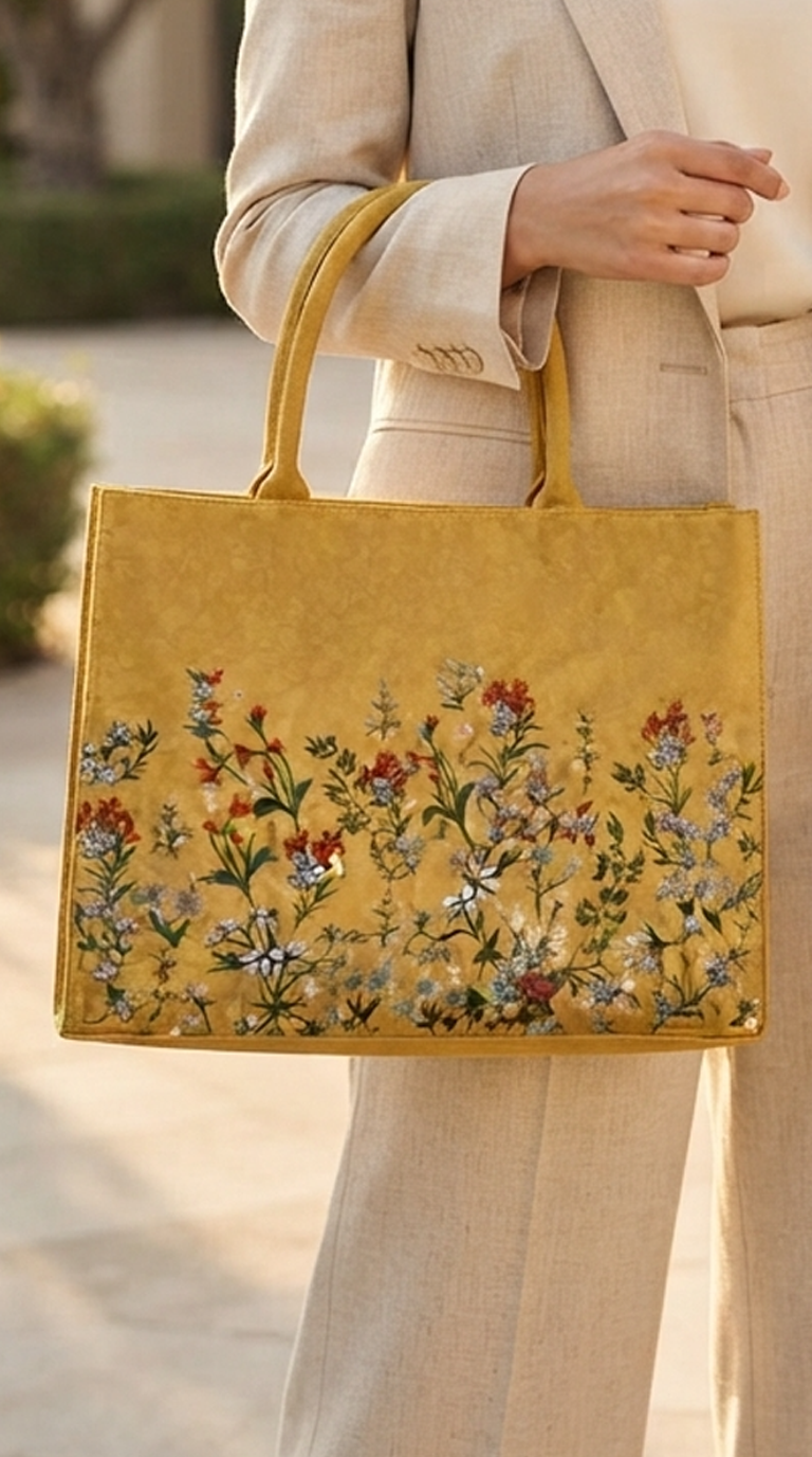 The Soleil Sunflower Tote