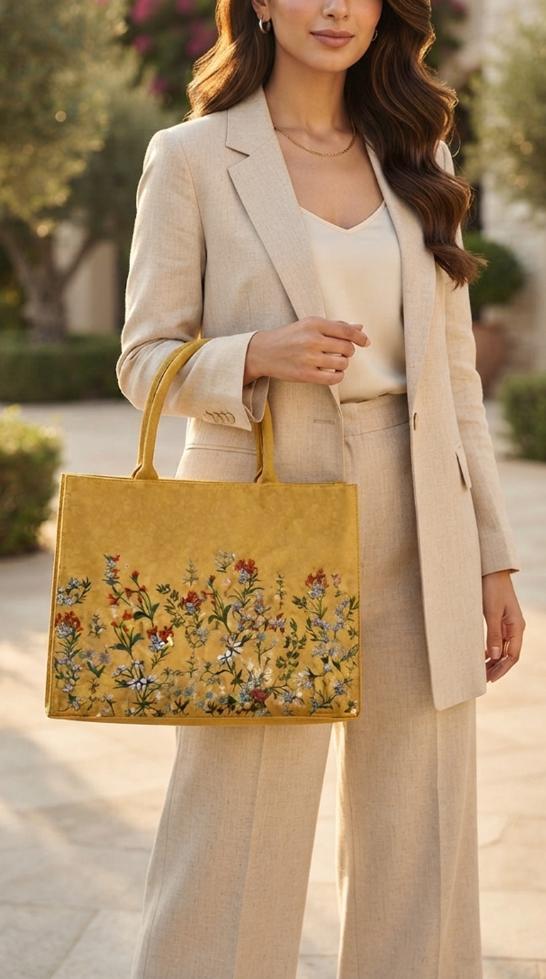 The Soleil Sunflower Tote